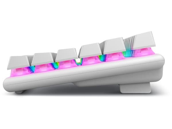 Alienware Pro Wireless Gaming Keyboard - Tangentbord - 75% - compact TKL - AlienFX per tangent RGB / 16,8 miljoner färger - trådlös - 2.4 GHz, Blueto