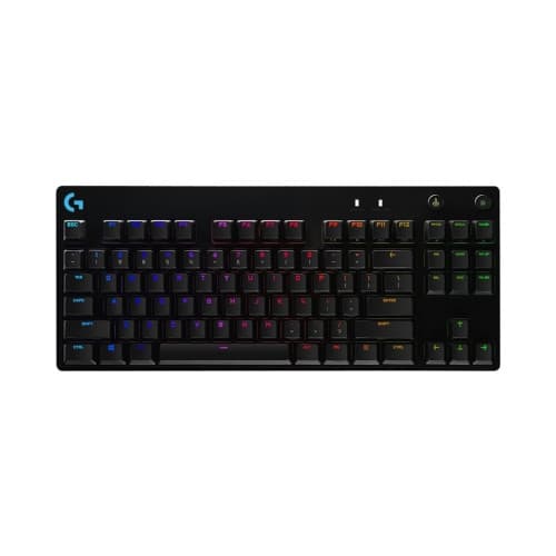 Logitech Pro - tangentbord - QWERTY - brittisk - svart Inmatningsenhet Svart