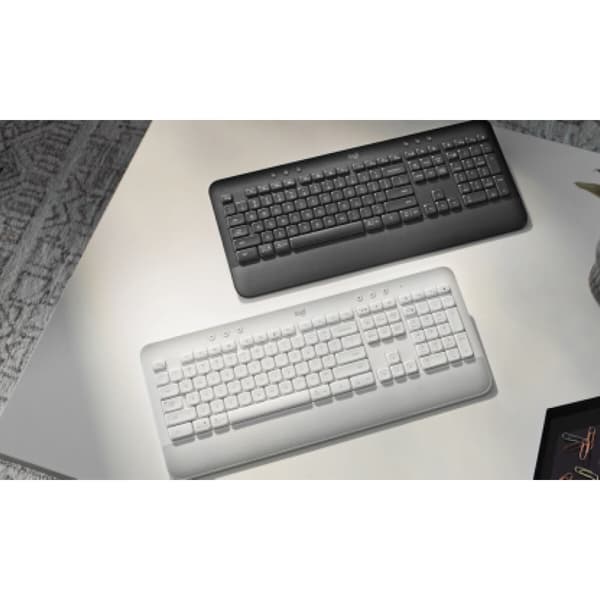 Tastatur Logitech K650 Grafitt Spansk Qwerty Qwerty US