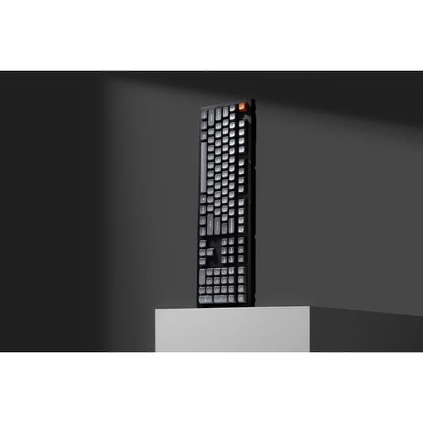 Keychron K10 Max bytestämbara RGB bakgrundsljus röda switchar - Noir, US Svart