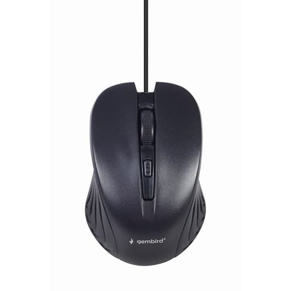 Tastatur og mus GEMBIRD KBS-UM-04 Sort Monochrome QWERTY Qwerty US