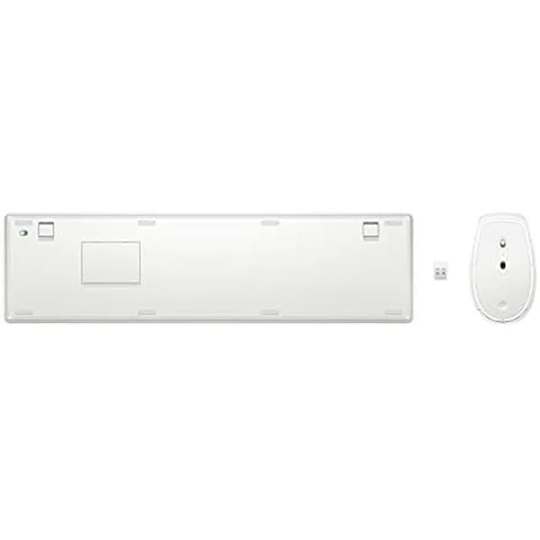 Tangentbord och Mus - HP - 650 - Trådlös - Vit - Anpassning av tangenterna