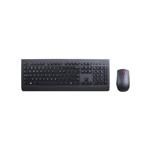 Lenovo Professional Combo - sats med tangentbord och mus - tysk - Campus Inmatningsenhet Svart