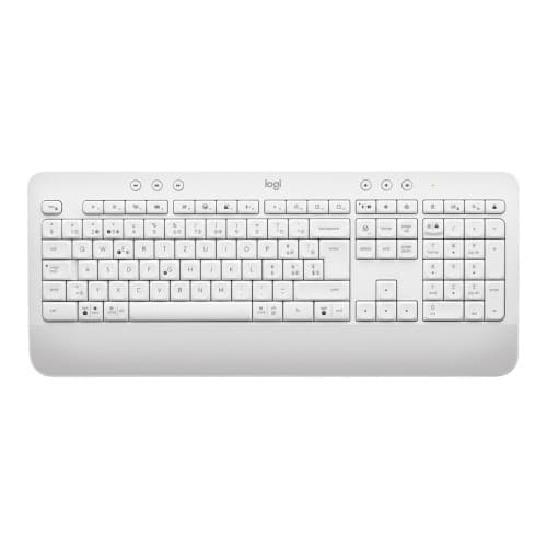 Logitech Signature K650 - tangentbord - QWERTZ - tjeckiska - offwhite Inmatningsenhet