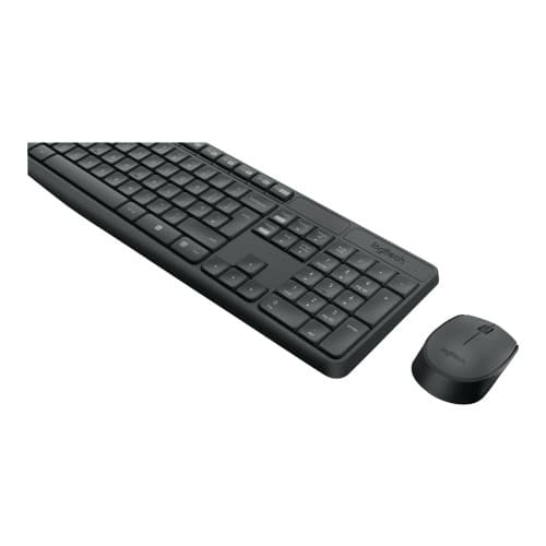 Logitech MK235 - sats med tangentbord och mus - tjeckiska Inmatningsenhet