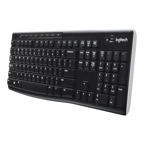 Logitech Wireless Keyboard K270 - tangentbord - tjeckiska Inmatningsenhet