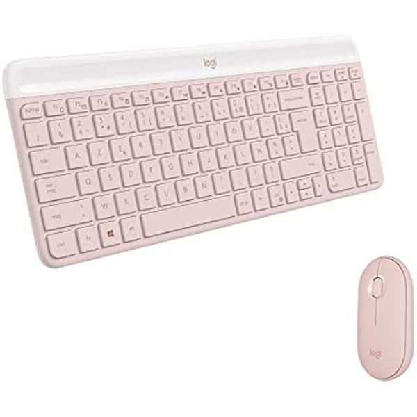 Kombination Trådlöst Tangentbord och Mus - LOGITECH - MK470 - Ultra Tyst - Kompakt - 2,4 GHz