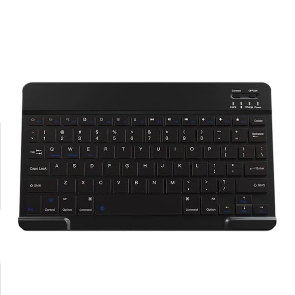 INF Trådløst Bluetooth-tastatur - 10-tommers genopladeligt Sort