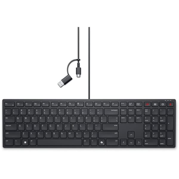Tastatur Dell KB525C Sort QWERTY
