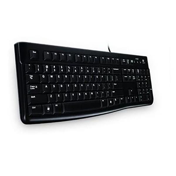 Logitech K120 - langallinen näppäimistö (musta)
