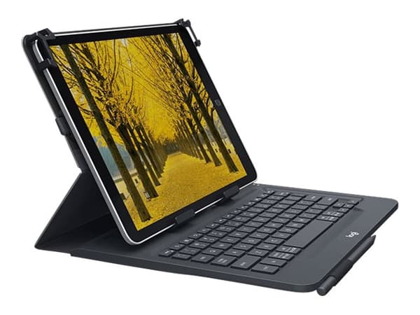Logitech Universal - Tastatur og folioveske - trådløs - Bluetooth 3.0 - QWERTY - Italiensk