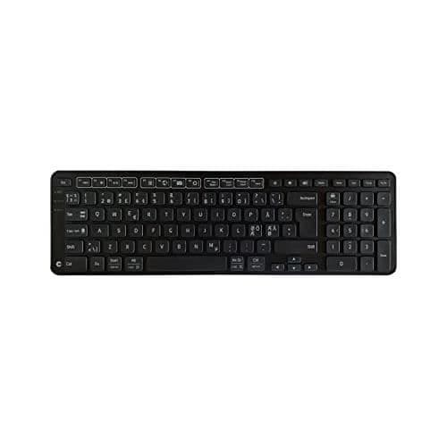CONTOUR BALANCE KEYBOARD BK WIRELESS-PN VERSION, W128187181 (TRÅDLÖS) Svart