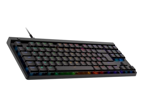 Logitech G G515 - Tangentbord - TKL - bakgrundsbelyst - USB - AZERTY - fransk - tangentbrytare: GL Tactile - svart