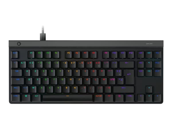 Logitech G G515 - Tangentbord - TKL - bakgrundsbelyst - USB - AZERTY - fransk - tangentbrytare: GL Tactile - svart