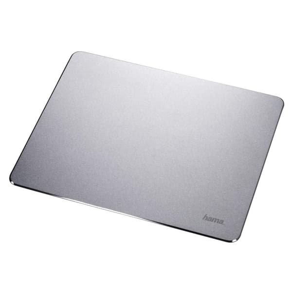 Hama aluminium musemåtte sølv (BxHxD) 220 x 3 x 180 mm