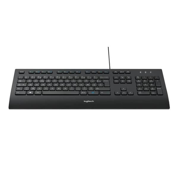 Tangentbord - Trådbundet - Logitech - K280E -AZERTY - Svart