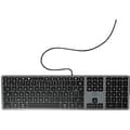 Miniatyrbild 1 av 4: MOBILITY LAB Kabelanslutet DesignTouch-tangentbord för MAC Space Grey - AZERTY
