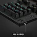 Miniatyrbild 4 av 6: Speltangentbord - Kabelanslutet - Logitech G - G512 - GX Brun - AZERTY - Svart