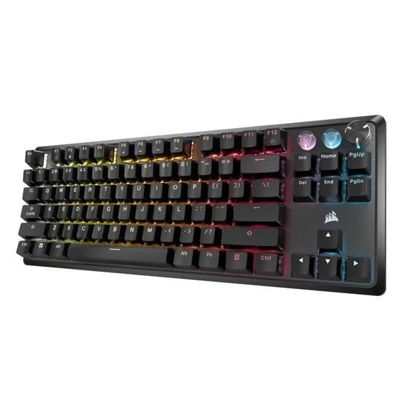 Gaming Tangentbord - CORSAIR - K70 Pro TKL - MGX Hyperdrive Switchar - RGB Belysning - AZERTY