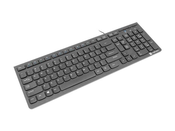 NATEC Discus 2-tangentbord USB US Slim