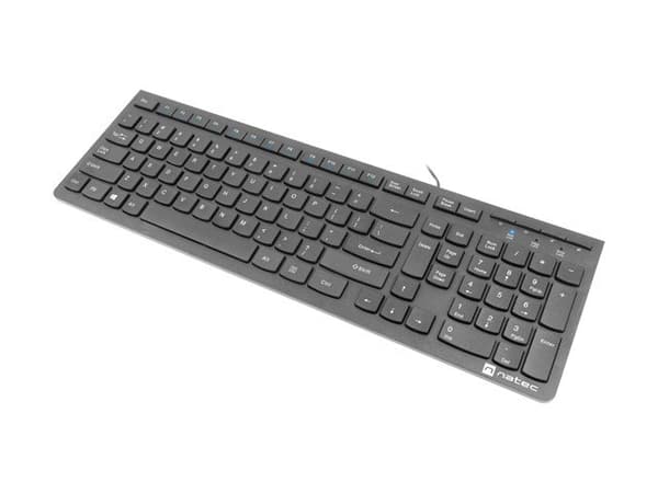 NATEC Discus 2-tangentbord USB US Slim