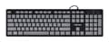 Miniatyrbild 7 av 7: NATEC Discus 2-tangentbord USB US Slim