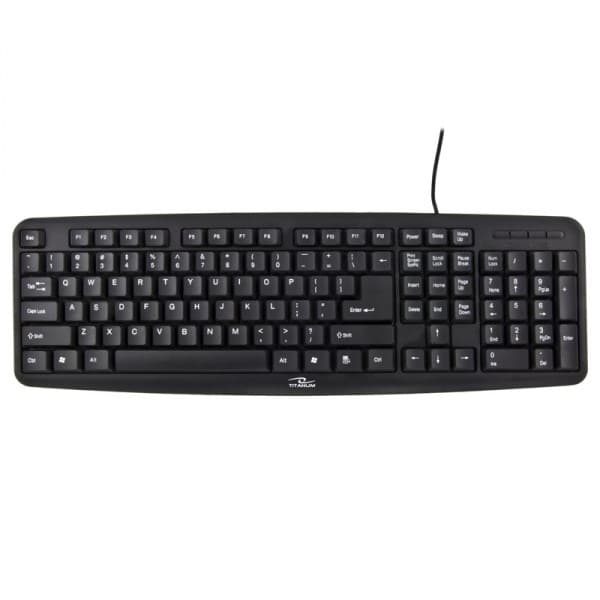 Esperanza TK102 tastatur PS/2 Sort Sort