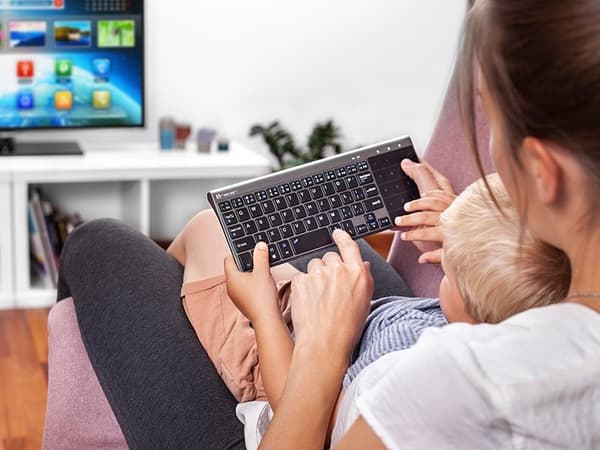Trådløst tastatur med touchpad Tracer EXpert 2,4 GHz - TRAKLA46934