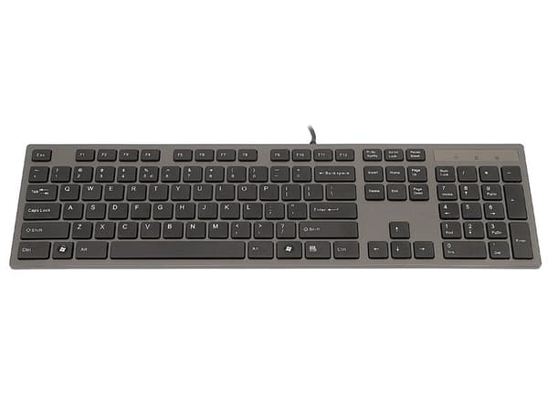 A4Tech KV-300H tastatur USB QWERTY Sort, Grå