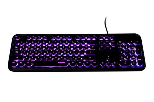 TASTATUR I-BOX PULSAR IKS620, LED, KABELFORBINDET
