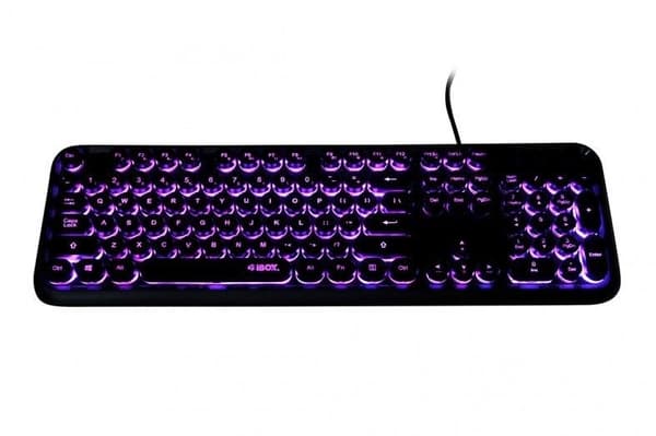 TASTATUR I-BOX PULSAR IKS620, LED, KABELFORBINDET
