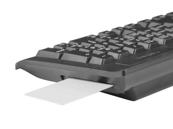 Natec MORAY-tangentbord med smart ID-kortläsare