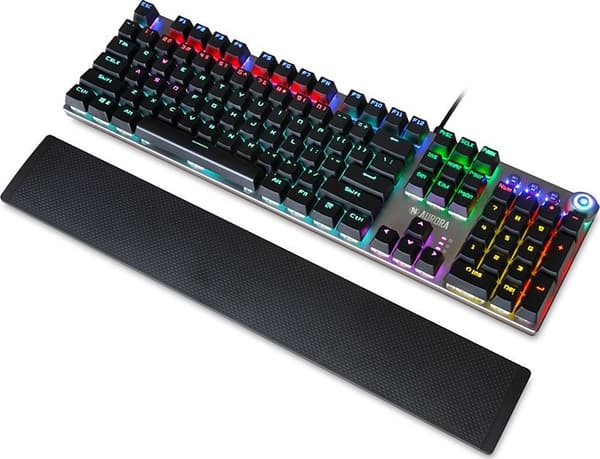 iBox Aurora K-3 tangentbord USB QWERTY Silver