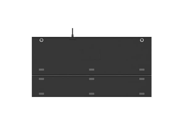 iBox Aurora K-5 -näppäimistö, USB, QWERTY, hopea