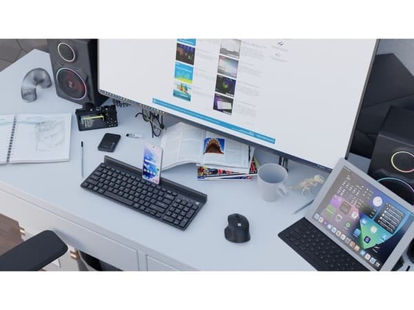 NATEC TRÅDLÖST TANGENTBORD FELIMARE US SLIM