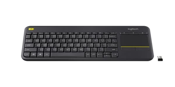 Logitech K400 Plus tangentbord RF trådlöst holländskt svart