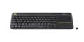 Miniatyrbild 2 av 7: Logitech K400 Plus tangentbord RF trådlöst holländskt svart