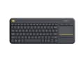 Miniatyrbild 1 av 7: Logitech K400 Plus tangentbord RF trådlöst holländskt svart