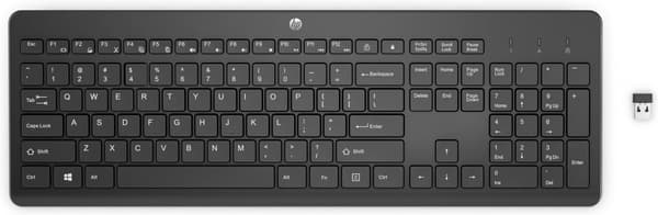 HP 230 trådlöst tangentbord Svart