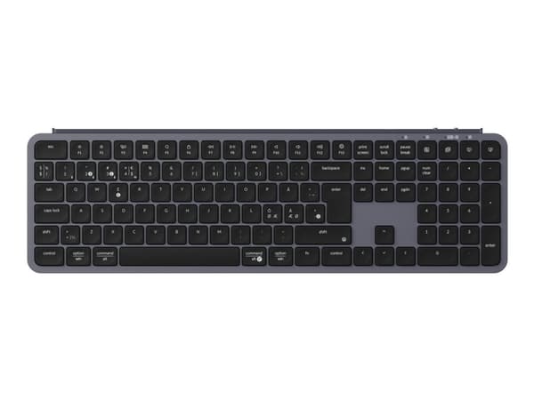 Keychron B6 Pro Ultra-Slim Wireless Keyboard Tri-Mode/Space Grey