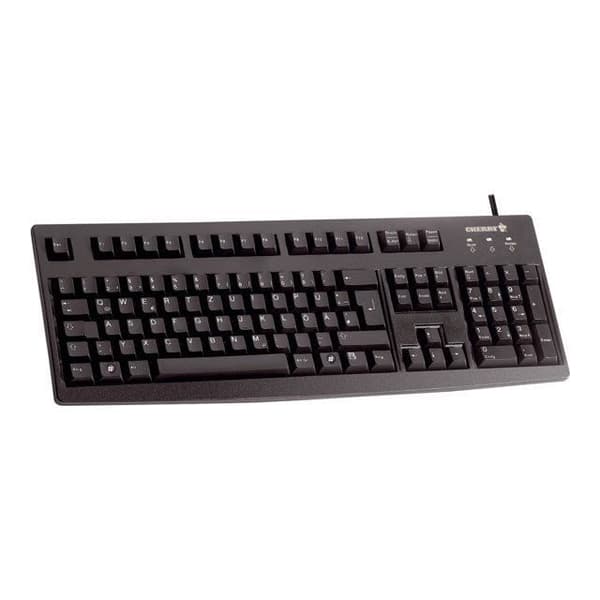 CHERRY G83-6105 Tangentbord - Svart - USB - Vattentätt - Cherry MX Technology