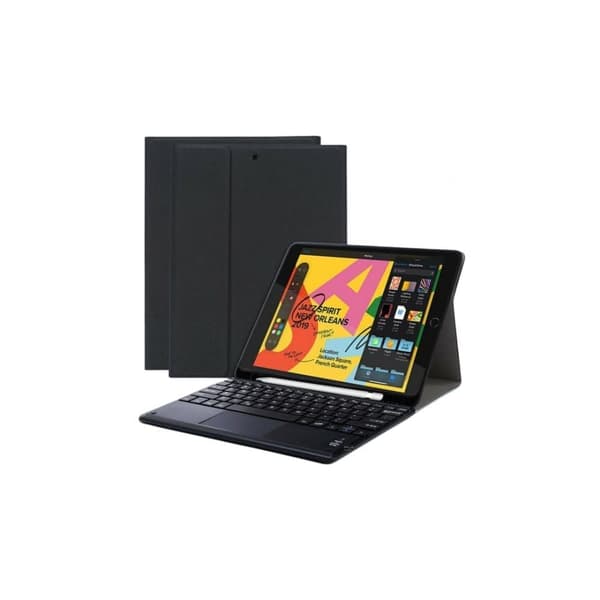Kääntökansi ja Bluetooth näppäimistö Royal bailey RK11C för iPad pro11 (2018/2020)-musta