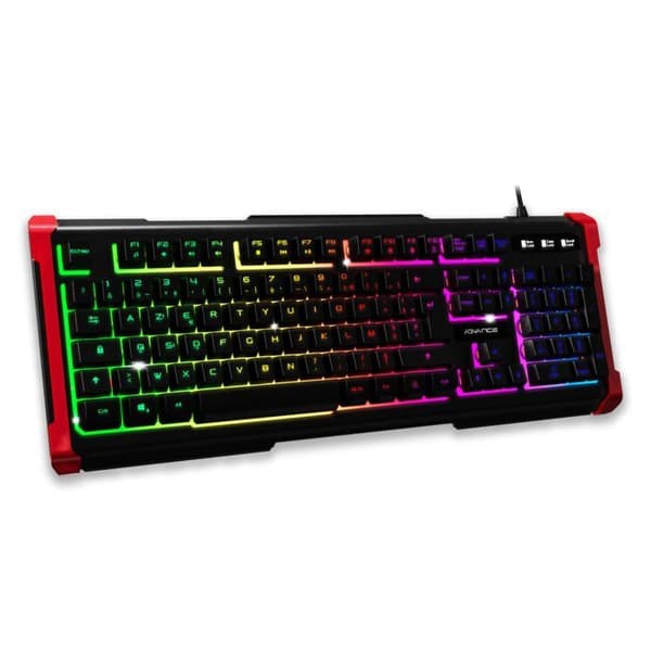 Kabelbaserat spelbord Azerty Advance GTA240 Svart