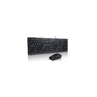 USB-tangentbord - Lenovo - 4X30L79922 - QWERTY - Svart - Trådad