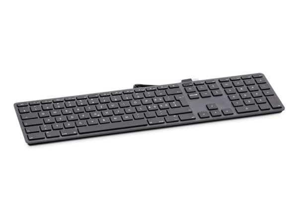 LMP KB-1243-BIG, Fullstor (100 %), Kabel, USB, Grå