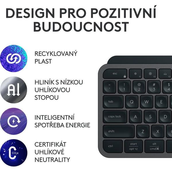 Logitech MX Keys S Grafit - CZ/SK