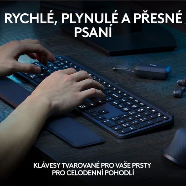 Logitech MX Keys S Grafit - CZ/SK grafit