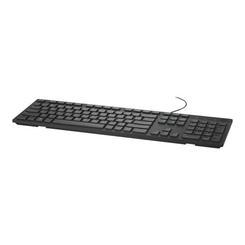 Dell KB216 - tangentbord - QWERTY - USA, internationellt - svart Inmatningsenhet Svart