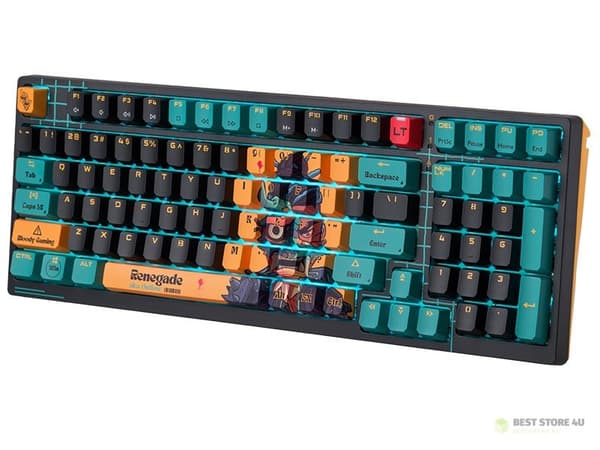 A4TECH BLOODY AT98 RENEGADE USB mekanisk tastatur (Alpha Switches)