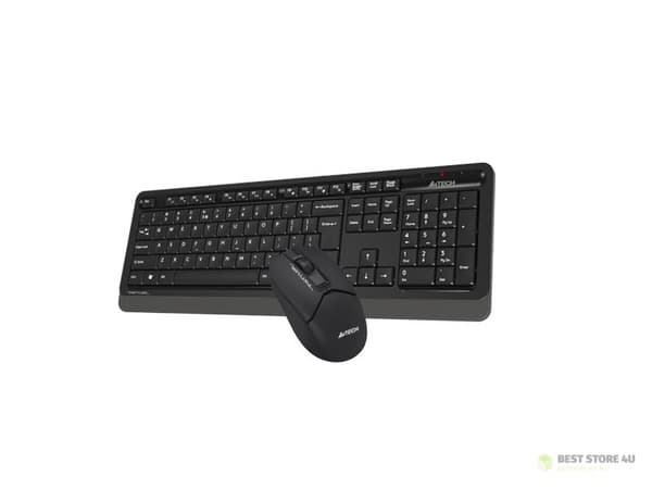 Tastatur + musesæt A4TECH Fstylet FG1012 WRLS Sort